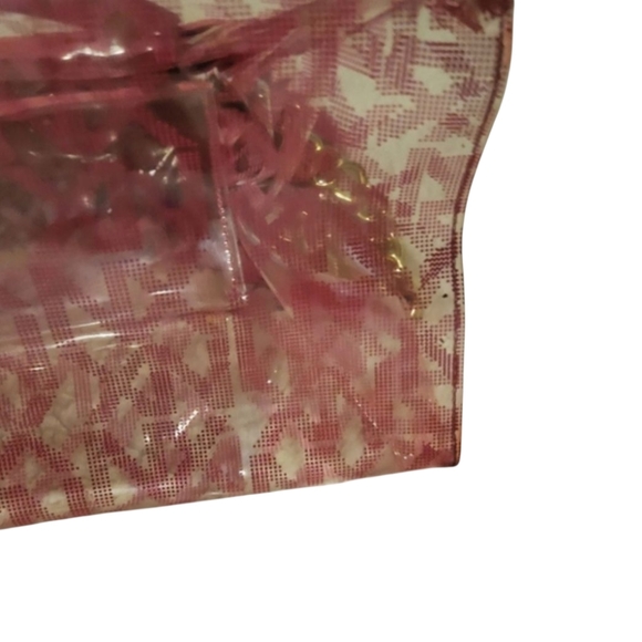 NX TOTE BAG PURSE Clear And Pink - Picture 8 of 11